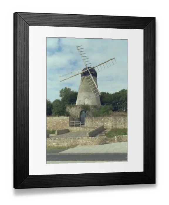 Framed Print : Fulwell Mill