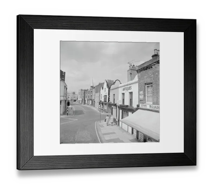 Framed Print : Battersea Church Road, Wandsworth, Greater London. AA063972