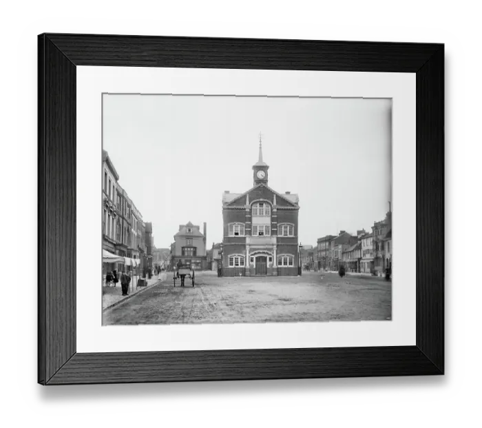 Framed Print : Town Hall, Thame. cc73_01368