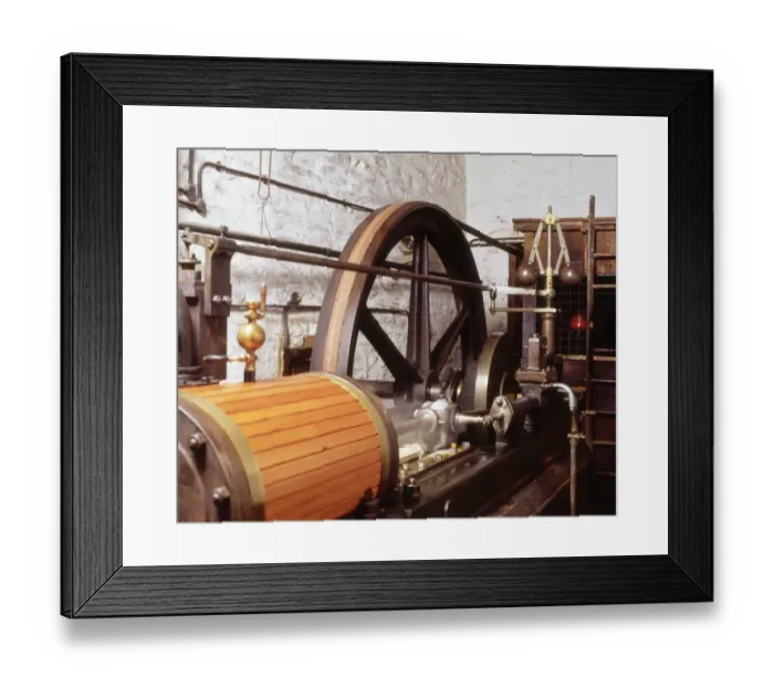Framed Print : Stott Park Bobbin Mill steam engine K011075 Framed Print : Stott Park Bobbin Mill steam engine K011075