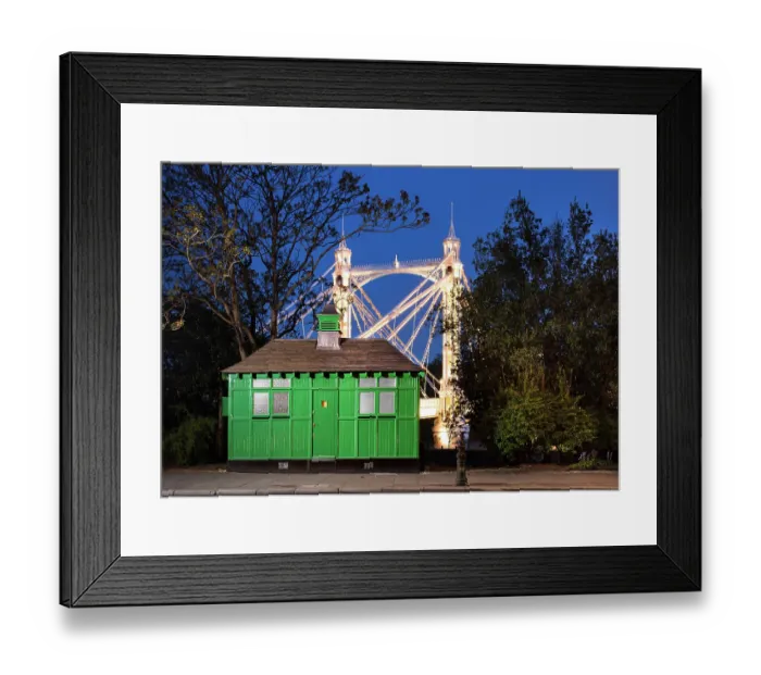 Framed Print : Cabmen's Shelter, Chelsea Embankment. DP301556 Framed Print : Cabmen's Shelter, Chelsea Embankment. DP301556