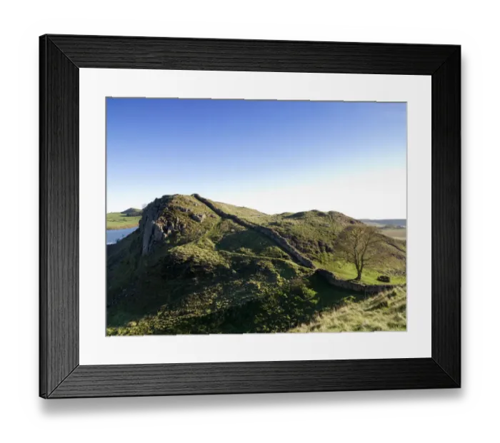 Framed Print : Hadrians Wall N060719