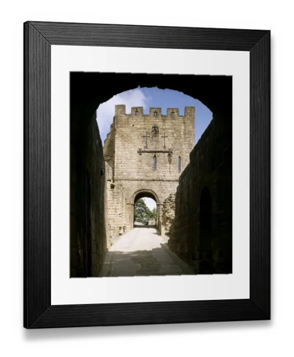 Framed Print : Prudhoe Castle J920468 Framed Print : Prudhoe Castle J920468