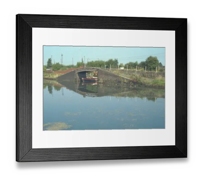 Framed Print : Towpath Bridge Framed Print : Towpath Bridge