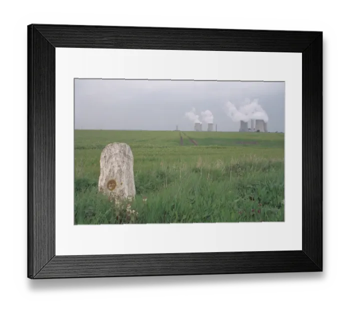 Framed Print : Milestone at SU 5065 8967 Framed Print : Milestone at SU 5065 8967