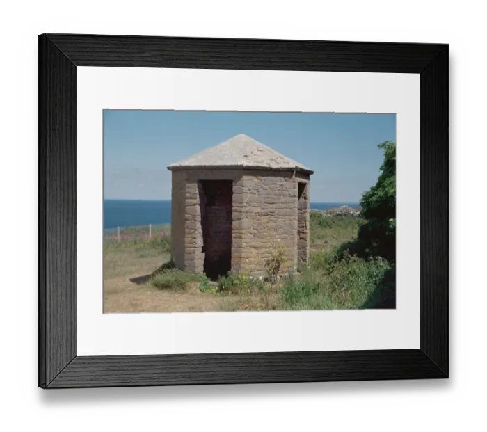 Framed Print : Sentry Box