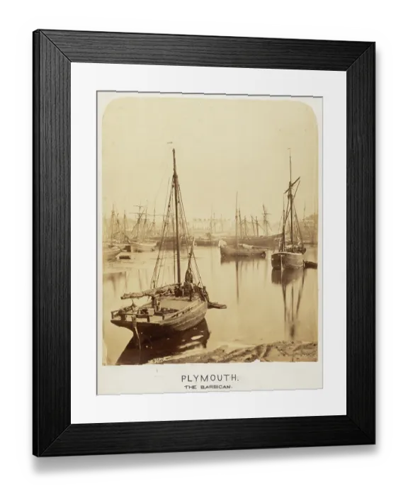 Framed Print : Plymouth Harbour JRC01_01_080_002 Framed Print : Plymouth Harbour JRC01_01_080_002