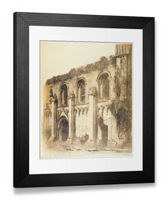 Framed Print : Ruins of St Joseph's Chapel, Glastonbury Abbey JRC01_01_118_001 Framed Print : Ruins of St Joseph's Chapel, Glastonbury Abbey JRC01_01_118_001