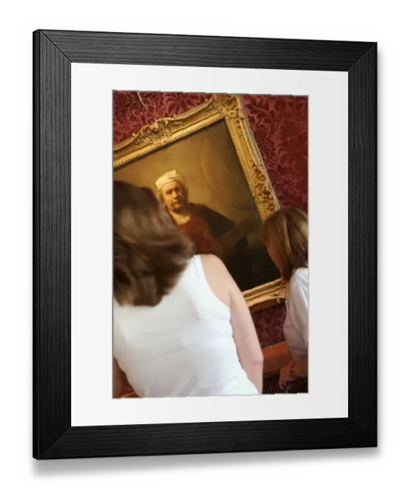 Framed Print : Rembrandt Self Portrait N060556
