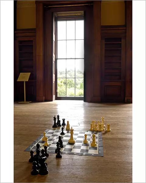 Belsay Hall chess board N070013