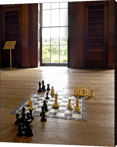 Belsay Hall chess board N070013