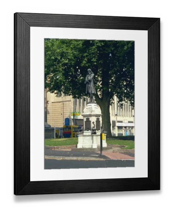 Framed Print : Colston Memorial, Colston Avenue, Bristol Framed Print : Colston Memorial, Colston Avenue, Bristol