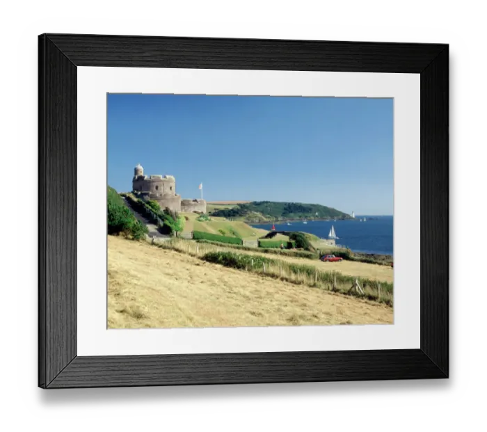 Framed Print : St Mawes Castle J870402 Framed Print : St Mawes Castle J870402