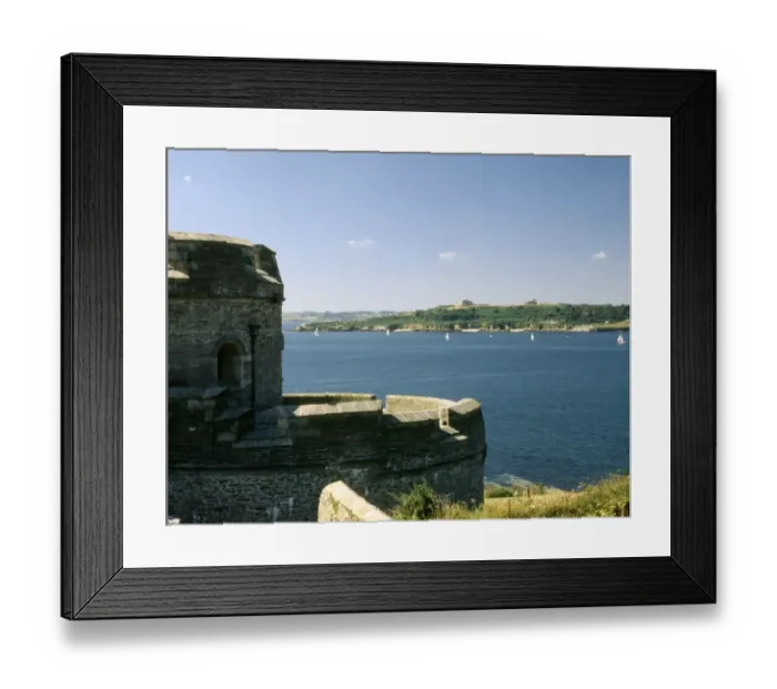 Framed Print : St Mawes Castle J870443