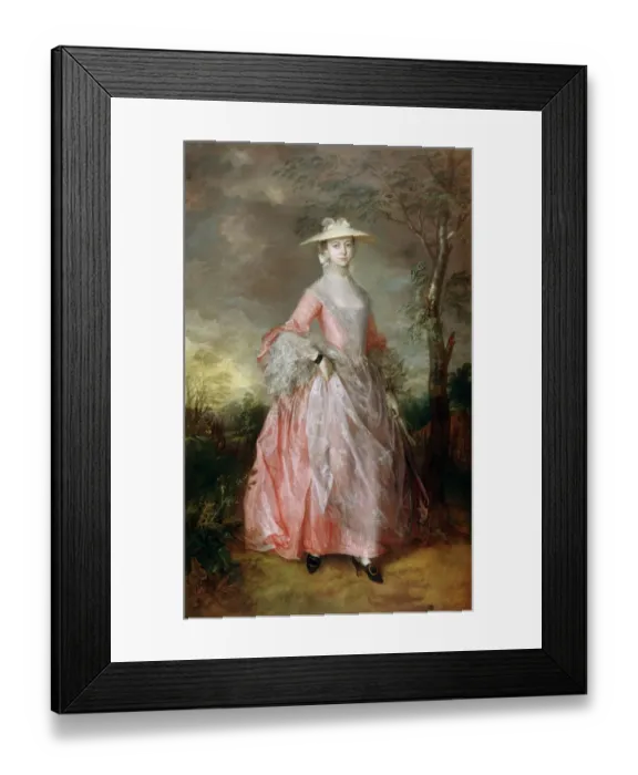 Framed Print : Gainsborough - Countess Howe J880100