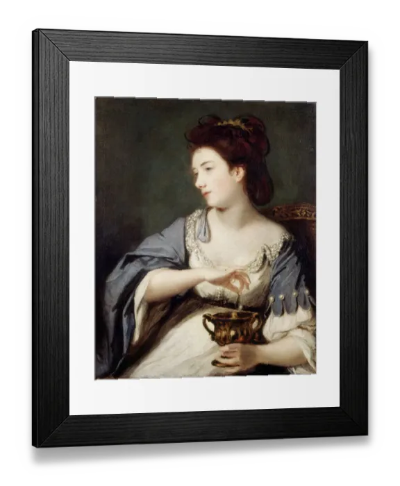 Framed Print : Reynolds - Kitty Fisher J920722 Framed Print : Reynolds - Kitty Fisher J920722