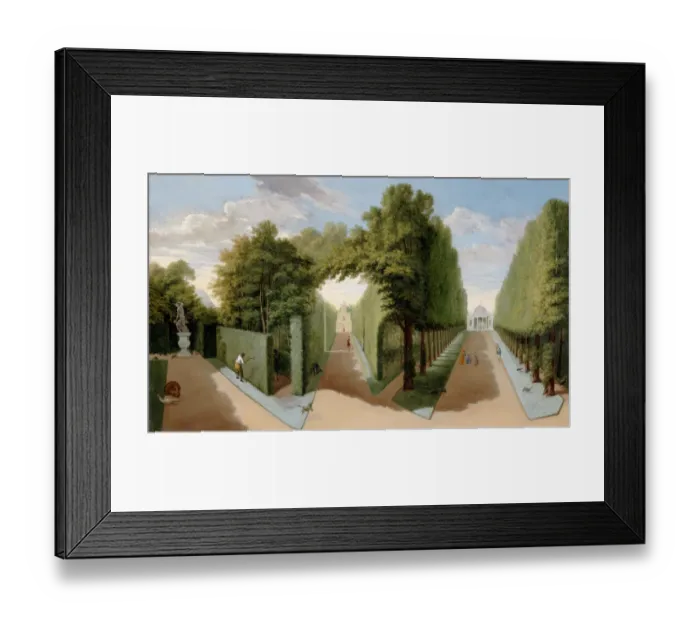 Framed Print : Rysbrack - Chiswick Gardens J980083
