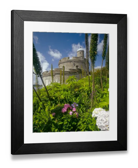 Framed Print : St Mawes Castle J930275 Framed Print : St Mawes Castle J930275