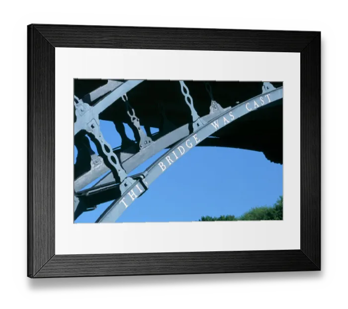 Framed Print : Iron Bridge M040116