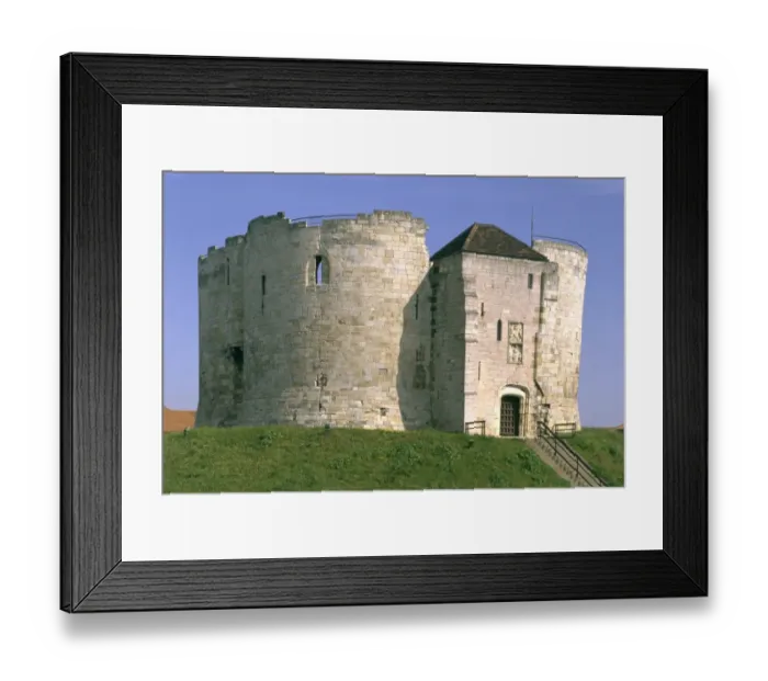 Framed Print : Cliffords Tower K970365 Framed Print : Cliffords Tower K970365