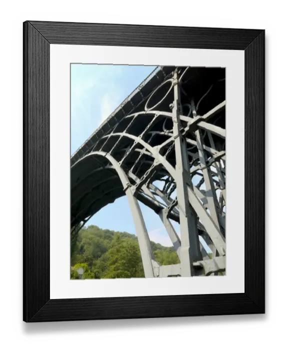 Framed Print : Iron Bridge N060048