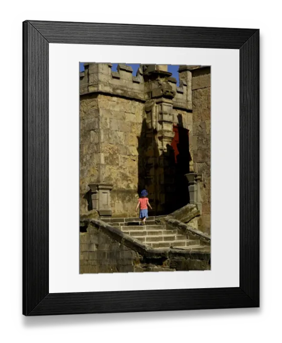 Framed Print : Bolsover Castle N060533 Framed Print : Bolsover Castle N060533