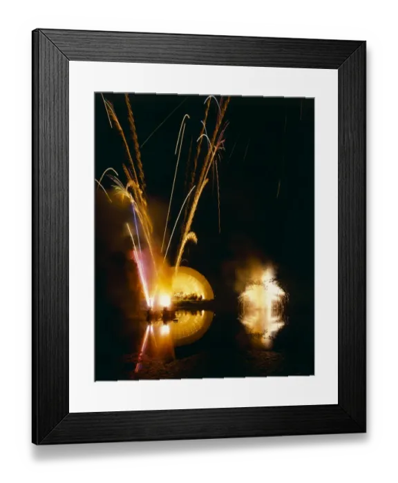 Framed Print : Kenwood House fireworks J870302