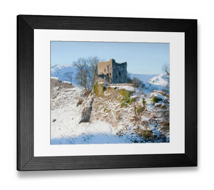Framed Print : Peveril Castle N100487