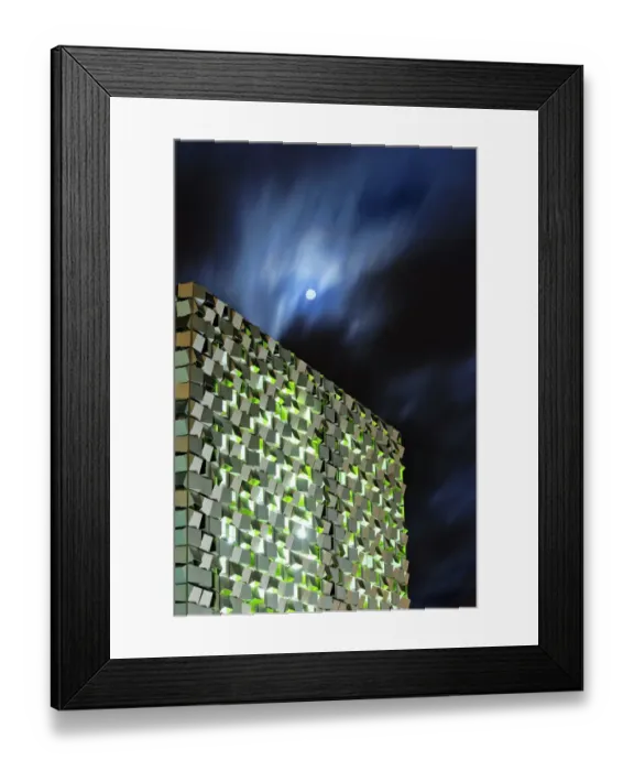 Framed Print : Charles Street Car Park N100488 Framed Print : Charles Street Car Park N100488