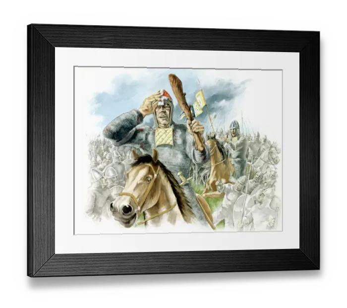 Framed Print : Battle of Hastings J000018