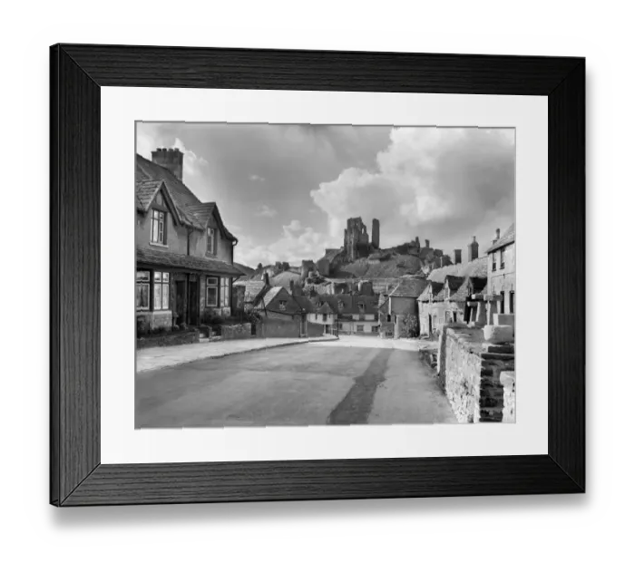 Framed Print : Corfe Castle CC71_01184