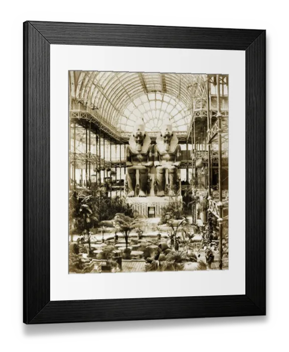 Framed Print : Crystal Palace interior DP004613