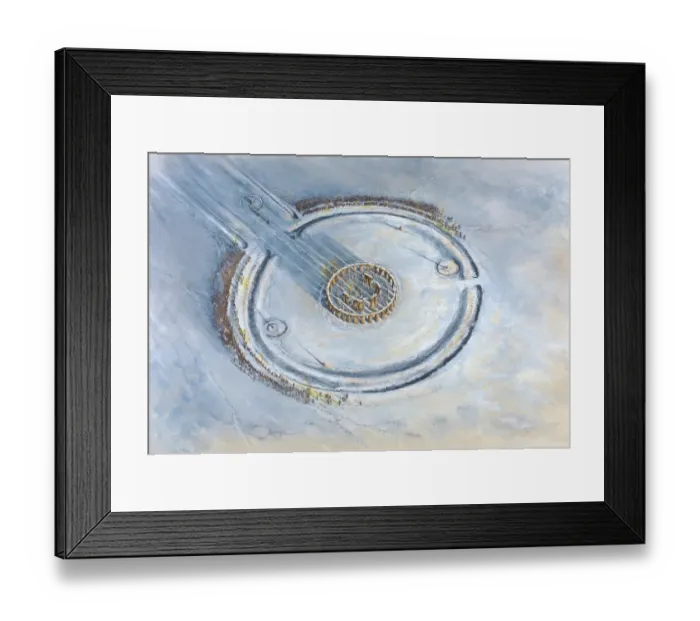 Framed Print : Stonehenge Phase 3v J050051