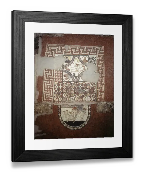 Framed Print : Lullingstone Roman Villa J910065 Framed Print : Lullingstone Roman Villa J910065