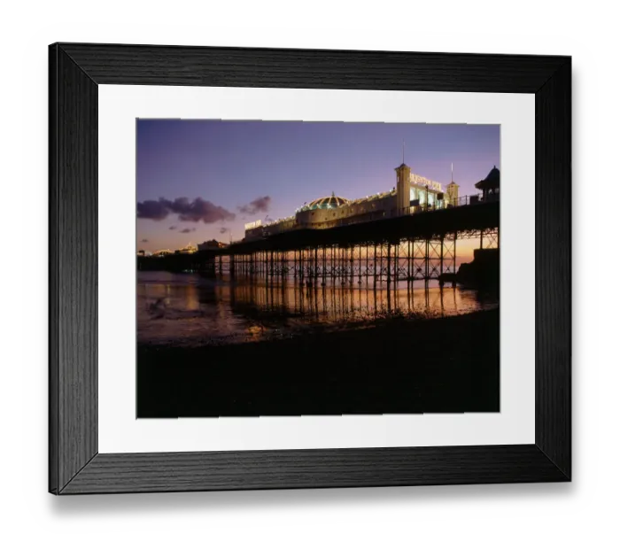 Framed Print : The Palace Pier K011028