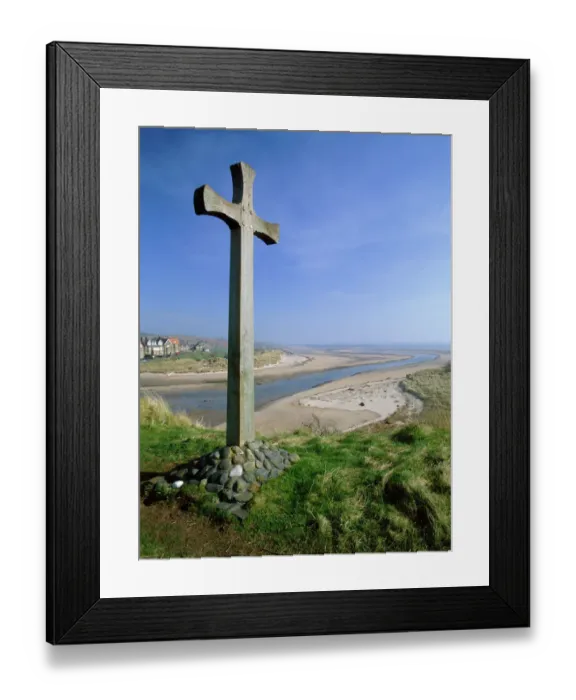 Framed Print : Alnmouth & Aln Estuary K011711