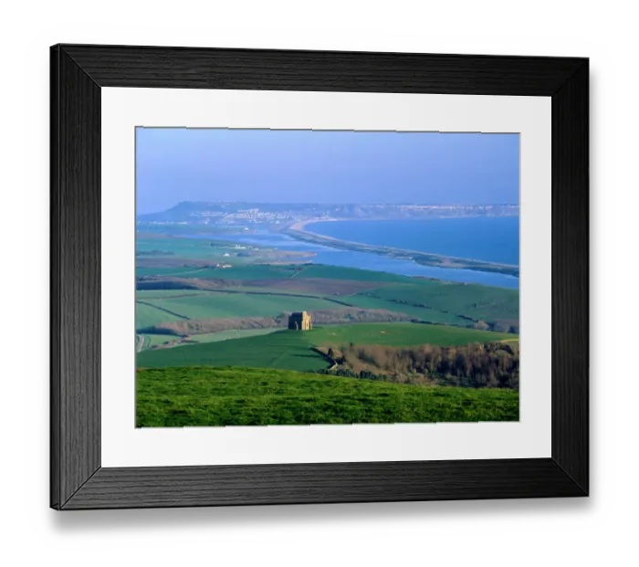 Framed Print : St Catherines Chapel K020298