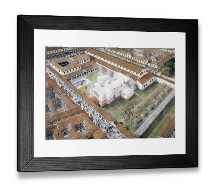 Framed Print : Wroxeter Roman City J980153