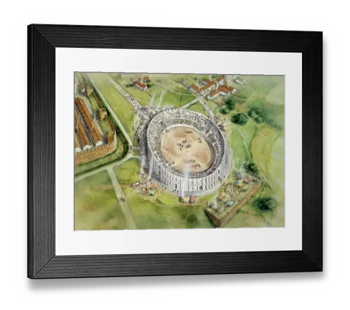 Framed Print : Chester Roman Amphitheatre J040018