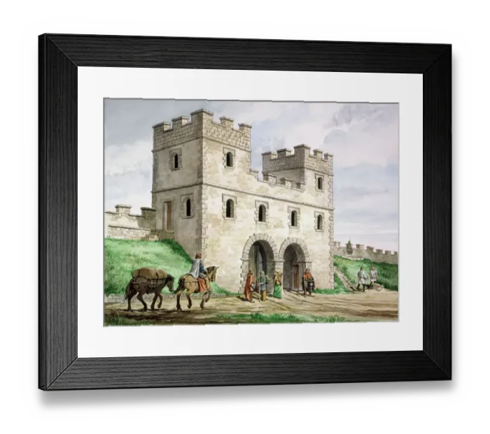 Framed Print : Housesteads Roman Fort J000117 Framed Print : Housesteads Roman Fort J000117