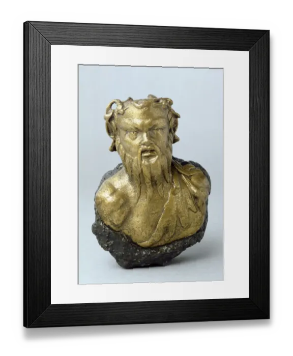 Framed Print : Roman steelyard weight K010371