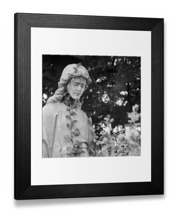 Framed Print : Highgate Cemetery a074809