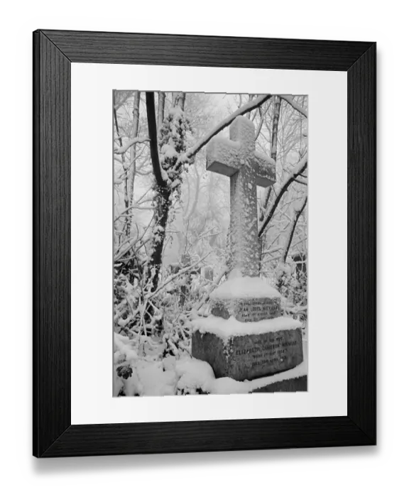 Framed Print : Highgate Cemetery MF001674_22