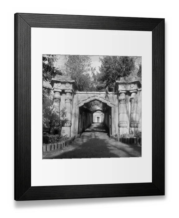 Framed Print : Highgate Cemetery a074589 Framed Print : Highgate Cemetery a074589