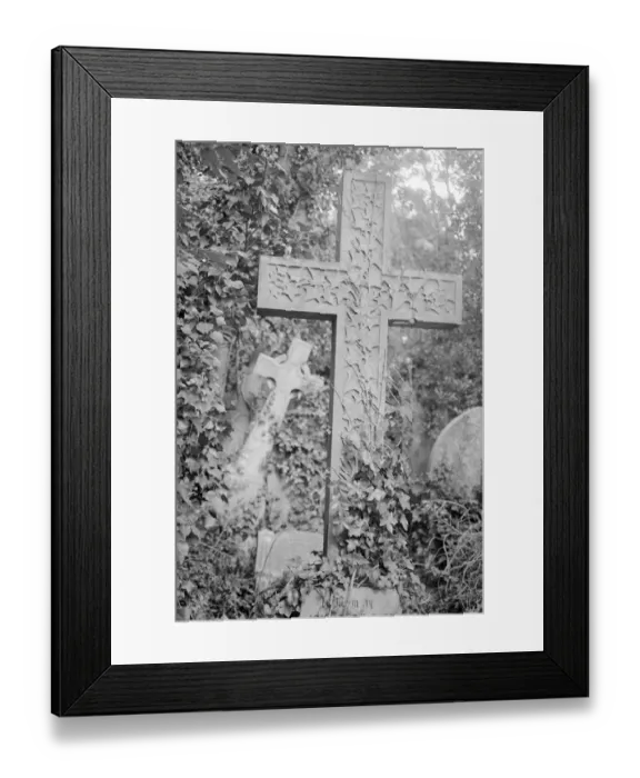 Framed Print : Highgate Cemetery MF001803_30