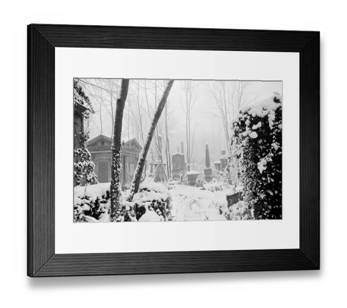 Framed Print : Highgate Cemetery MF001668_29