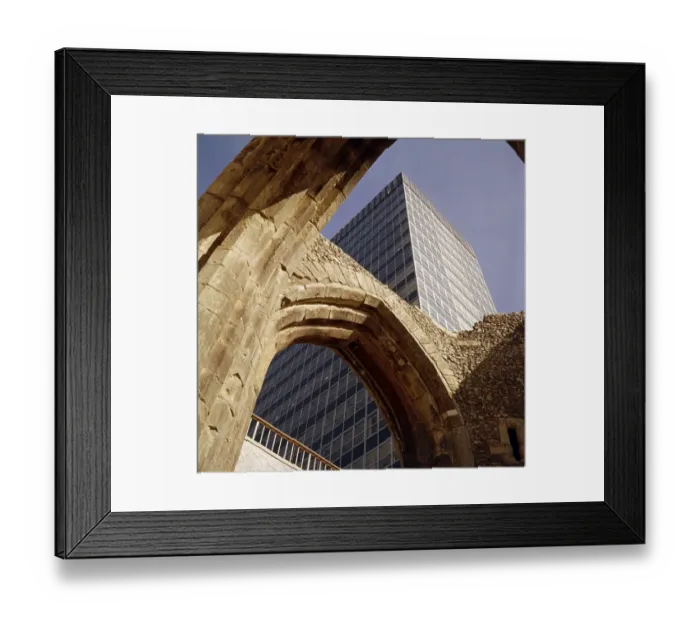 Framed Print : St Alphage Church & St Alphage House FF003407 Framed Print : St Alphage Church & St Alphage House FF003407