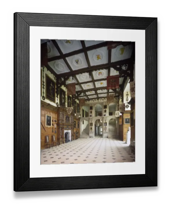 Framed Print : The Great Hall, Audley End House J870465