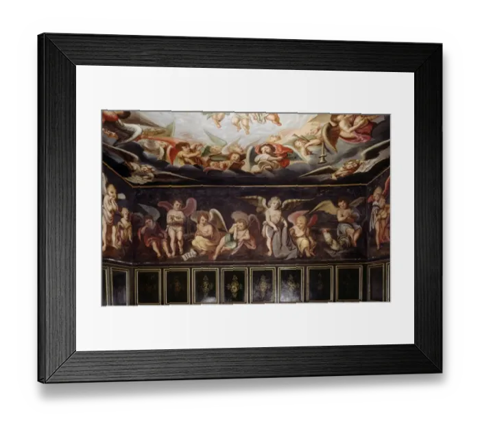 Framed Print : Heaven Room, Bolsover Castle K000103