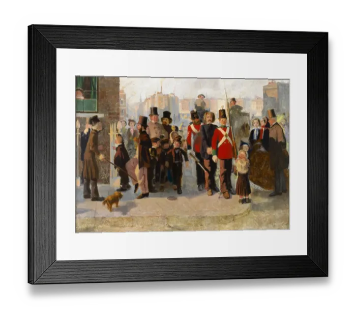 Framed Print : Boyd Houghton - The Deserter K030520 Framed Print : Boyd Houghton - The Deserter K030520